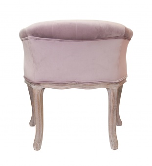 Низкое кресло Kandy pink velvet 5KS24558-VV