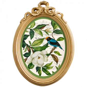 Картина «Цветущая аристократка», версия 4, в раме «Бернадетт»