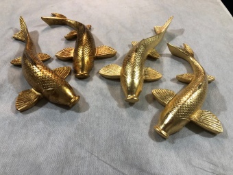 Настенный декор Fish Gold