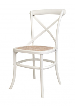 Стул ретро Cross Back White Ver.2