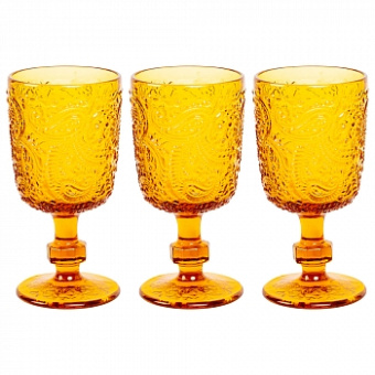 Бокалы «Пэйсли» (6 штук, янтарь)