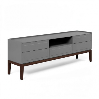 Тумба ТВ широкая MRS406G Серый