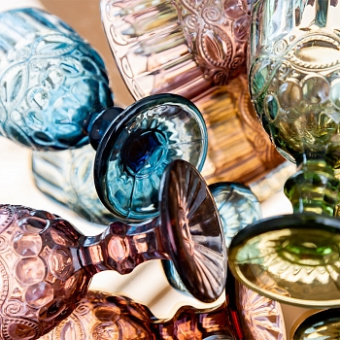 Бокалы «Дольче» (6 штук, 3 цвета)