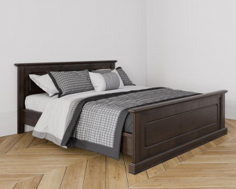 Кровать с изножьем 160X200 цвет Орех