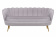 Дизайнерский диван для гостиниц Pearl Triple Grey Дизайнерский диван для гостиниц Pearl Triple Grey