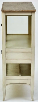Винный шкаф H817 (H03+H01) Топ шато + бежевый с эффектом старения
