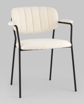 Стул Кэрол букле белый