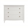 Комод 3 ящика  М404W White
