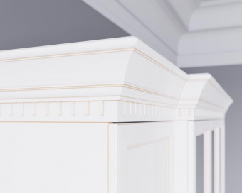 Шкаф 5-и дверный цвет Белая эмаль