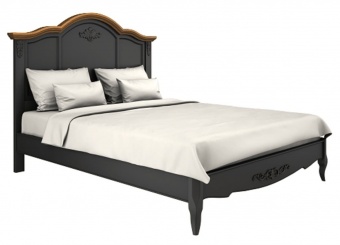 Кровать с жесткой спинкой 160*200 W206BL