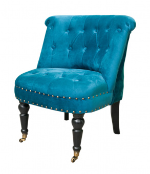 Низкое кресло Aviana Blue Velvet