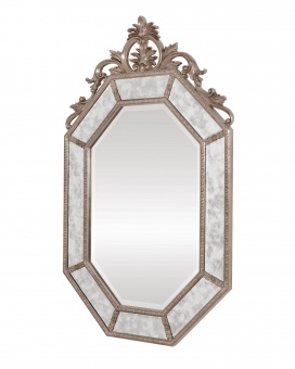 Зеркало в раме Лидс (florentine silver)