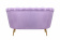 Диван ракушка Pearl Double Purple