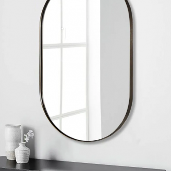 Настенное зеркало “Аманда”, Черное