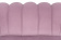 Дизайнерский двухместный диван Pearl Double Pink
