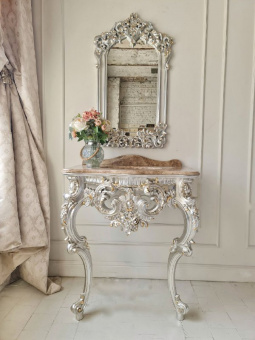 Консоль Изабелла для ванной две ножки