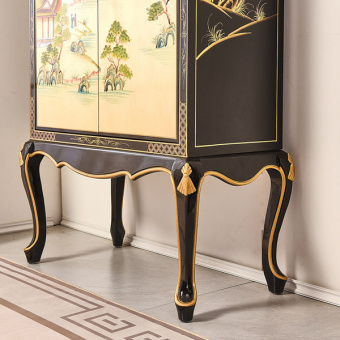 Шкаф Gold на высоких ножках, Золотой родник