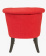 Низкое кресло Aviana Red