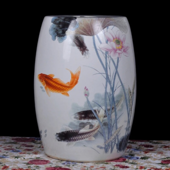 Керамический табурет Карп