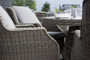 "Неаполь" обеденная группа плетеная из искусственного ротанга