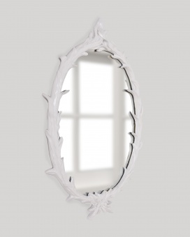 Зеркало в раме "Буа" Белое
