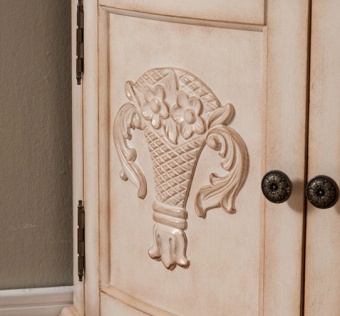 Буфет угловой Cilan, бежевый