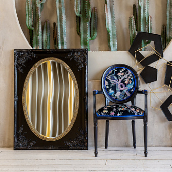 Полукресло «Императорский сад» black