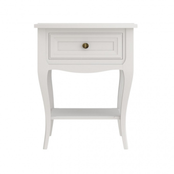 Тумба прикроватная 1 ящик  М301W White