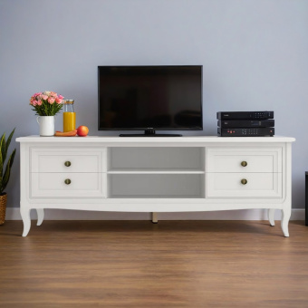 Тумба ТВ узкая М304G Grey