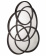 Зеркальное панно Illusion Black, 81*100 см Зеркальное панно Illusion Black, 81*100 см