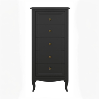 Комод высокий 5 ящиков М315BL Black