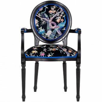 Полукресло «Императорский сад» black