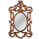 Настенное зеркало «Аваллон / Бронза»