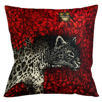 Интерьерная подушка «Два друга»