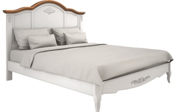 Кровать с жесткой спинкой 160*200 W206