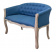 Диван французский стиль Kandy Double Blue розовый