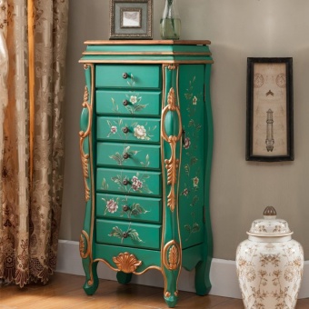 Комод для украшений Cilan, зеленый