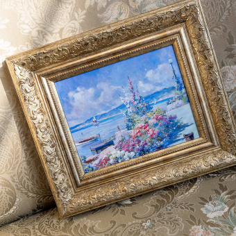 Эббот Фуллер Грейвс «Солнечное лето», картина в раме