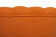 Низкое кресло ракушка Pearl Orange Boucle