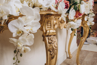 Консоль Беатрис четыре ножки