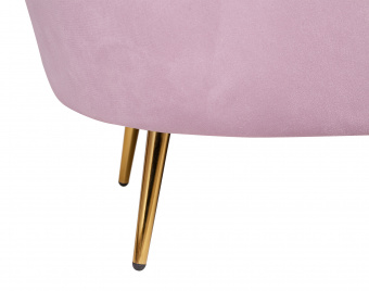 Дизайнерский двухместный диван Pearl Double Pink